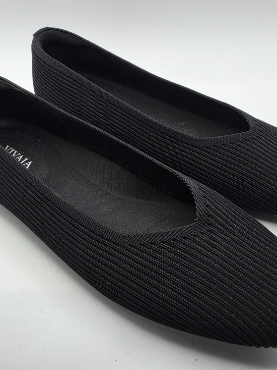 Vivaia Shoes - VIVAIA Aria 5 Pointed-Toe Ballet Flats Women's Pumps US 10W  EU 40W Black
